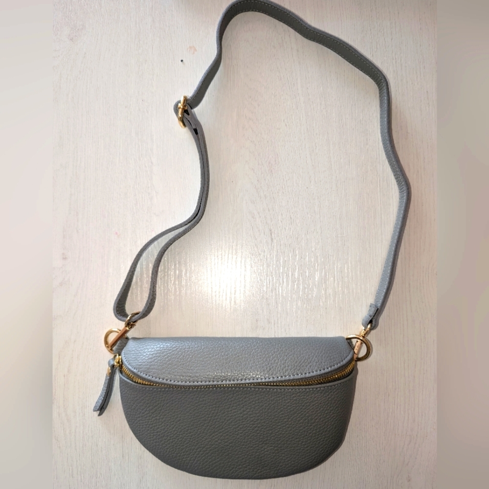 Cross body blue bag